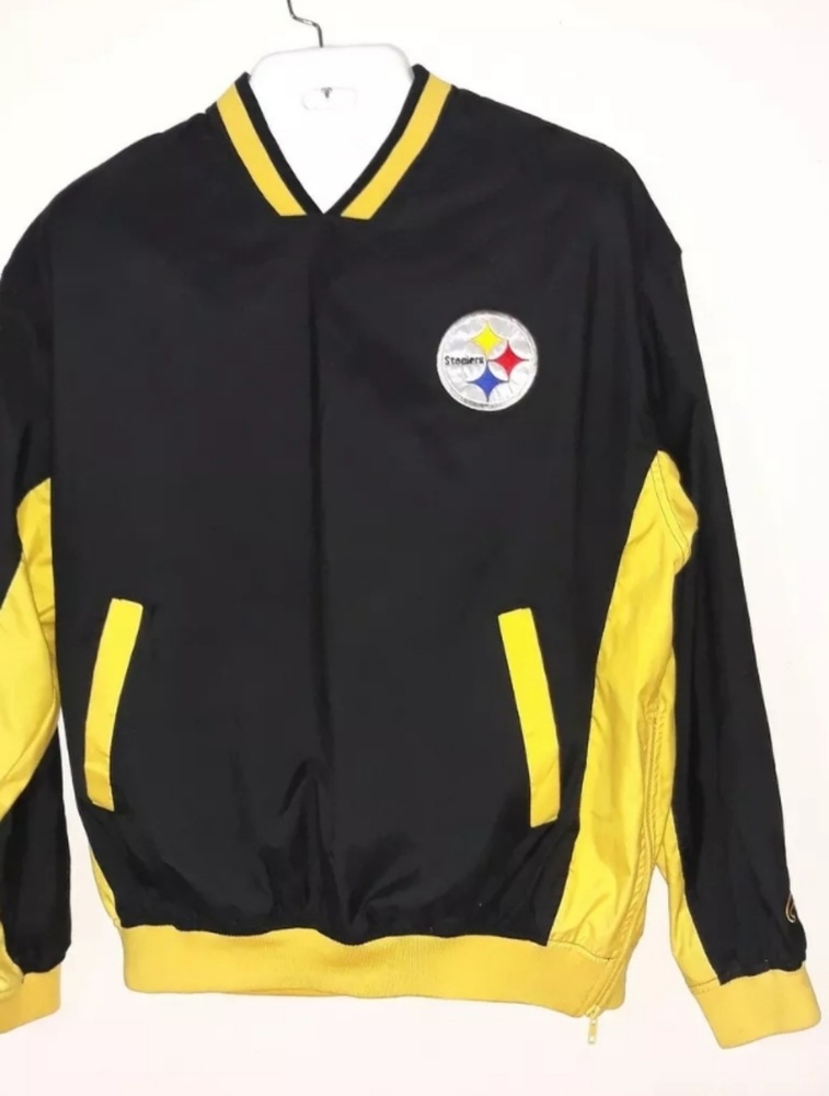 Mens Pittsburgh  steeler pullover jacket - Picture 2 of 7